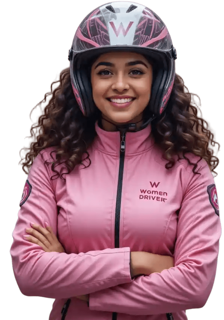 Empowered female motorbike riders breaking stereotypes on the road